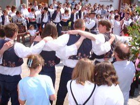 Tanz der Trachtengruppe